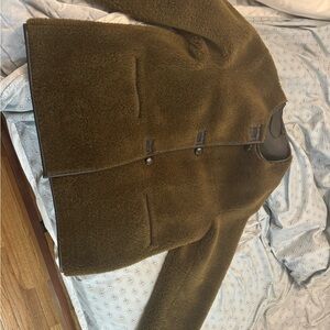 Mango Black Leather Jacket